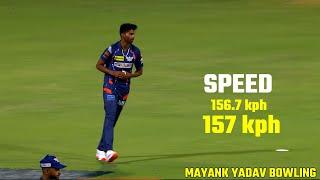 157 kph Mayank Yadav bowls fastest ball of IPL 2024  stuns glenn Maxwellgreen today #mayankyadav