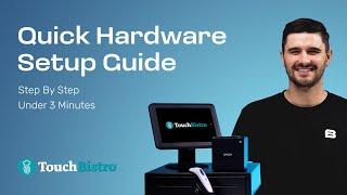 Touch Bistro POS Hardware Setup How To Connect Your Printer Cash Drawer & Barcode Scanner