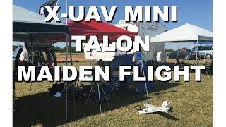 X-UAV Mini Talon Review - Maiden Flight