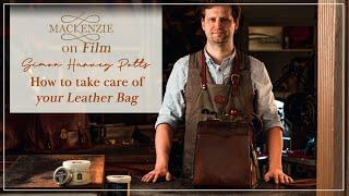 How to care for your leather bag  High quality Leather care cream at Mackenzie Leather Edinburgh
