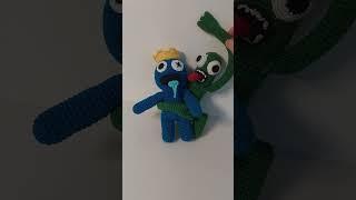 No.22 Roblox Rainbow Friends blue doll crochet free pattern