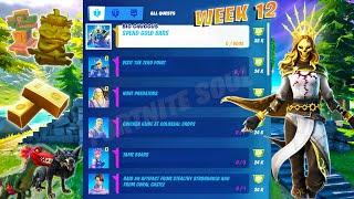 Fortnite All *LEAKED* Week 12 Legendary & Epic QuestsChallenges Guide - Chapter 2 Season 6