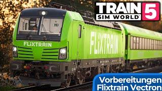 Seltsame Notbremsungen  TRAIN SIM WORLD 5  Flixtrain Vectron und Vorbereitungsdienst  TSW 5