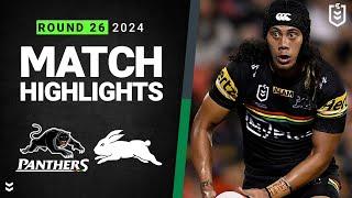 NRL 2024  Panthers v Rabbitohs  Match Highlights