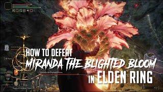 How to Defeat Miranda the Blighted Bloom in Elden Ring Easy Kill