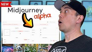 No More Discord MidJourney Alpha Full Walkthrough....AI Art Made Easy