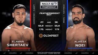 NAIZA 57 Elaman Shertaev vs. Alireza Noei