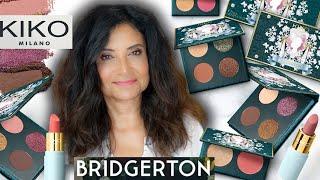 KIKO Milano Bridgerton Collection  Eyeshadow Quads Blush Highlighter Duo and Lipsticks 