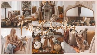 COZY FALL DECOR  2024 FALL DECORATING IDEAS  PART 1  DECORATE WITH ME  FALL FAIRYTALE THEME