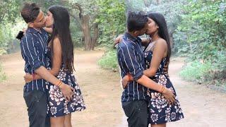 जवान साली की निकली चीख आ आ  RealKissing prank on sali  Real Kissing Prank  Kaushal Chauhan