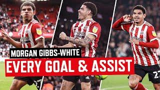 Morgan Gibbs White  Every Goal & Assist for Sheffield United 2122 Season 