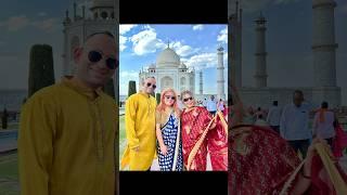 Taj mahal India ️ #mixmarried #mixmarriage #mutiarabhailu #tajmahal