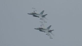 Boeing EA-18G Growler. Pacific Airshow. Saturday. 2023. 4K 60fps.