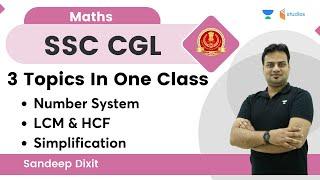 Number System LCM & HCF & Simplification  Maths  Sandeep Dixit  wifistudy studios