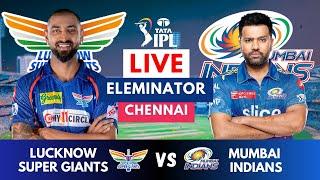 Live MI Vs LSG Eliminator  IPL Live Scores & Commentary  IPL LIVE 2023 Mumbai vs Lucknow