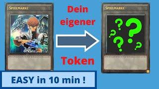 Yu Gi Oh Eigenen Token basteln EASY in 10 min