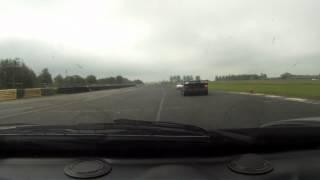 Noble M12 GTO3 at Croft crashes into field due to brake failure