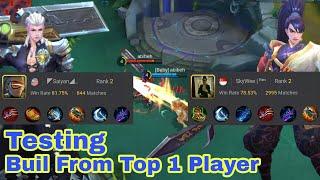 Alucard Top 1 Build VS Zhao Yun Top 1 Build - Mobile Legends Experiment #17