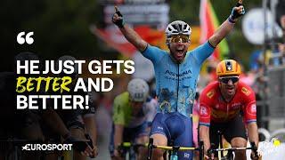 Mark Renshaw REACTS to Mark Cavendishs HISTORIC Stage 5 win at Tour de France 