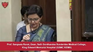 Dean Sangeeta Ravats Uplifting Message to Aspiring Doctors at Seth GSMC KEMH