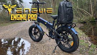 ENGWE ENGINE PRO - 1000W Full Suspension Folding Electric Bike - WOW