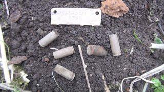 World War II Metal Detecting -Found the crime scene.Поиск золота.Нашли место преступления.