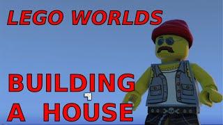 Lego Worlds Building a House