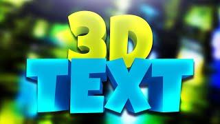 How to make 3D TEXT in Photopea *NEW 2023 UPDATE*