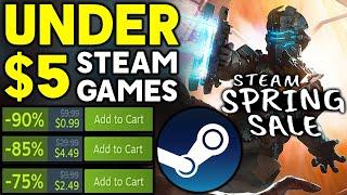STEAM SPRING SALE 2024 - 11 AWESOME GAME DEALS UNDER $5