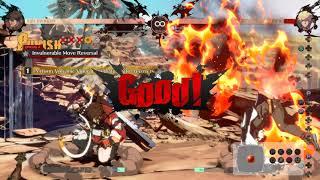 Guilty Gear Strive - Mission Mode - Invulnerable Move Reversal Footage