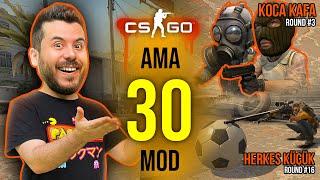 CSGO AMA 30 FARKLI MOD  Sekmeyen Mermi C4 Tavuk Işınlanma - UNLOST