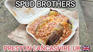 SPUD BROTHERS PRESTON LANCASHIRE UK BRITISH FOOD