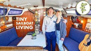 Couples Low-Cost Living on a Sailboat in the City