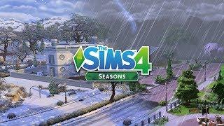 The Sims 4 Seasons Rain Thunderstorm Snow and Blizzard + Season Transitions