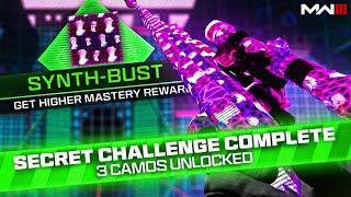 Unlock ANIMATED Synth-Bust Camo  ALL ‘GET HIGHER Camo Rewards & Gameplay - MW3 Season 4 Reloaded