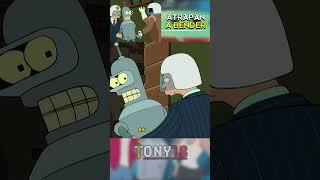 BENDER SE VUELVE MAFIOSO  P4 - FUTURAMA【T2 EP17】