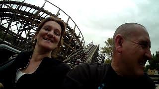 Girl shts herself on Tomahawk rollercoaster at PortAventura