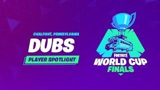 Fortnite World Cup - Player Profile - Dubs