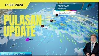 Tropical Storm Pulasan nears Okinawa Japan Westpacwx Update