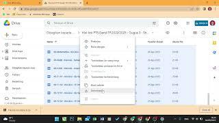 Cara mengunduh atau mendownload file dari link google drive yang dibagikan atau dishare