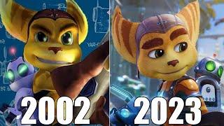 Evolution of Ratchet & Clank Games 2002-2023