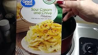 Great Value Sour Cream and Chive Potatoes Review