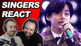 Singers React to BTS - Dynamite Live  Reaction