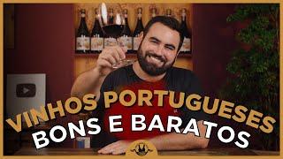 3 VINHOS PORTUGUESES BONS E BARATOS