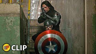 Cap & Bucky Arrive to the Siberian Hydra Facility  Captain America Civil War 2016 Movie Clip HD 4K