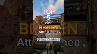 TOP 5 der BESTEN Attraktionen im Phantasialand #freizeitpark #phantasialand #top5 #ranking