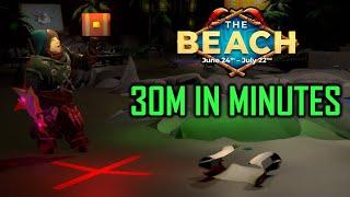Make an EASY 30m at the Beach Event 2024