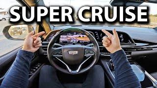 The Best Self Driving Tech? 2022 Cadillac Escalade Super Cruise Review