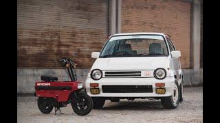 Honda City Turbo II with Motocompo Movie ***Into The City***