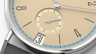 Tangente 38 date – 175 Years Watchmaking Glashütte